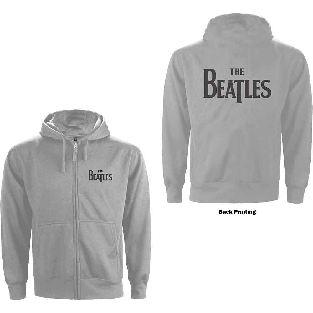 The Beatles - Drop T Logo - Sweatshirt Grey
