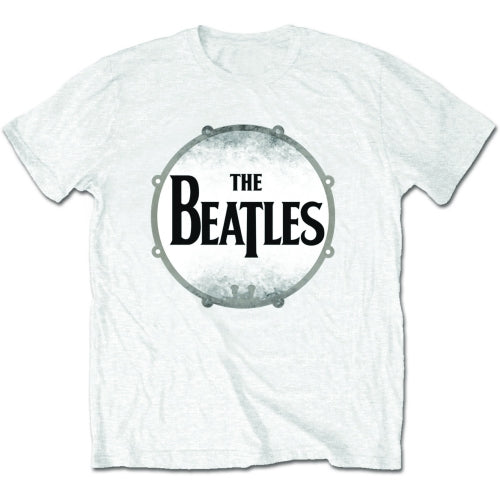 The Beatles - Drum Skin - T-Shirt White