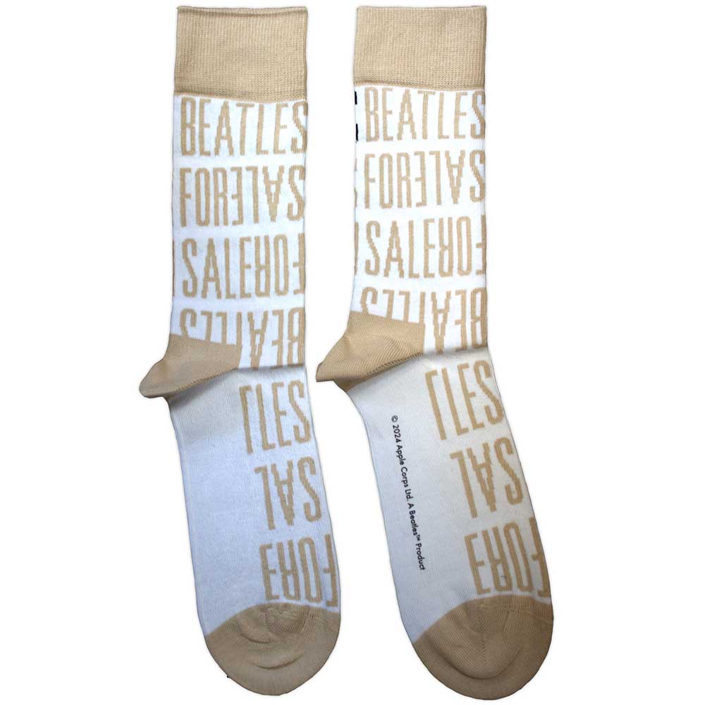 The Beatles - For Sale Text Repeat - White