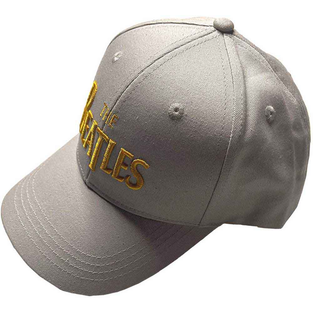 The Beatles - Gold Drop T Logo - Hat Grey