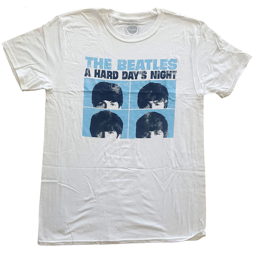 The Beatles - Hard Days Night Pastel - T-Shirt White