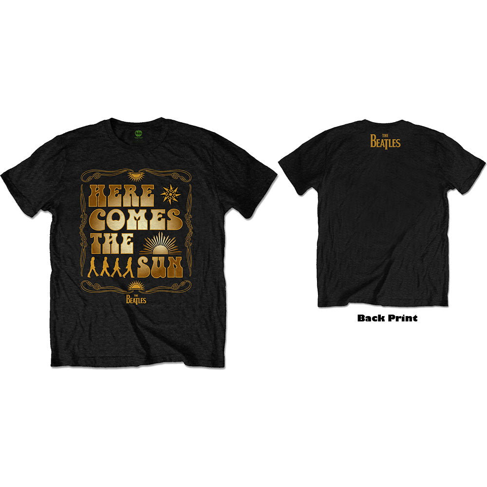 The Beatles - Here Comes The Sun - T-Shirt Black