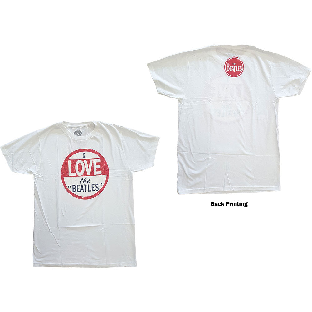 The Beatles - I Love The Beatles - T-Shirt White