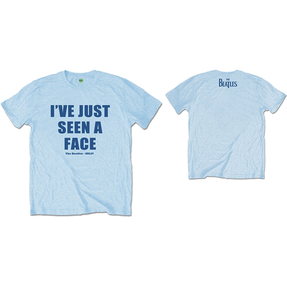 The Beatles - I've Just Seen A Face - T-Shirt Blue