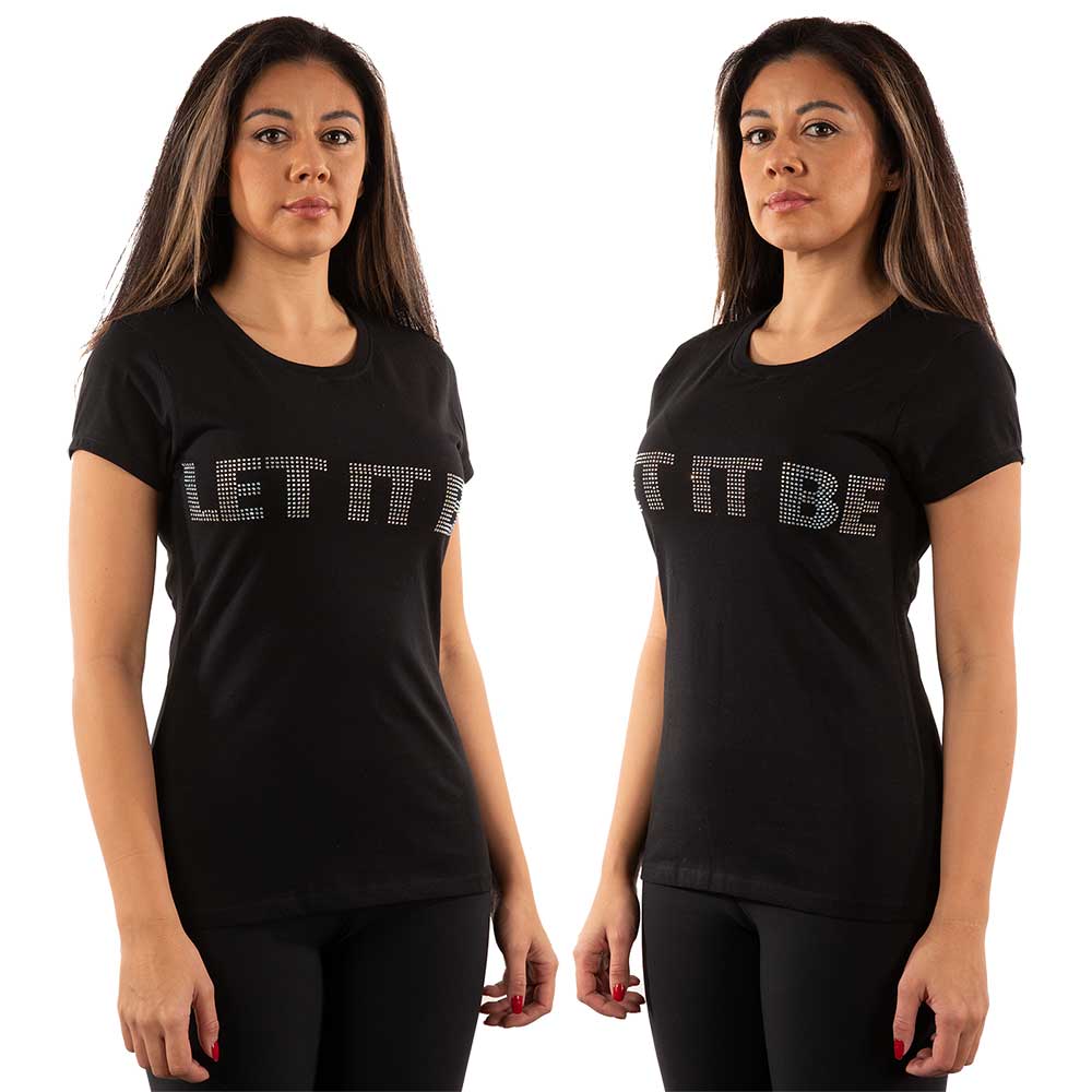 The Beatles - Let It Be - T-Shirt Black