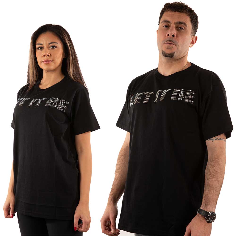 The Beatles - Let It Be - T-Shirt Black