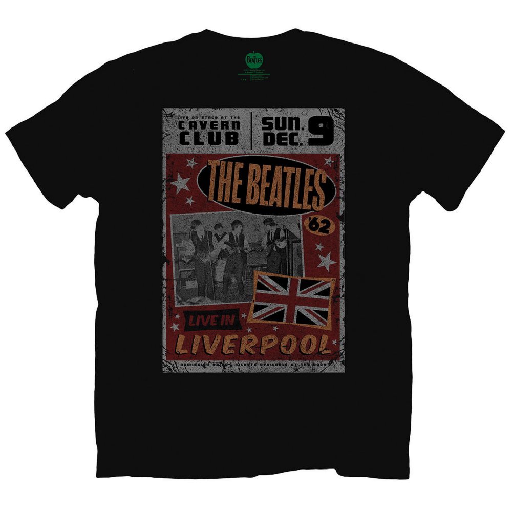 The Beatles - Live in Liverpool - T-Shirt Black