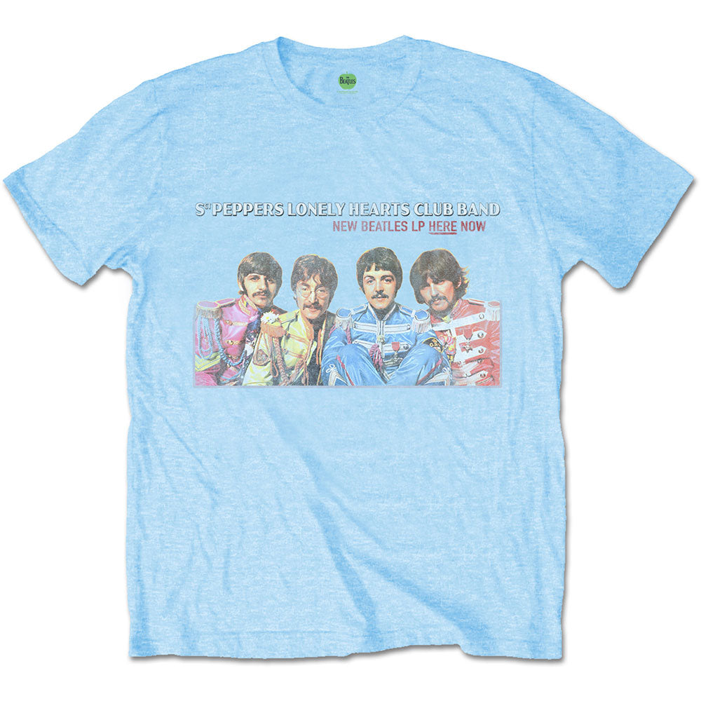 The Beatles - LP Here Now - T-Shirt Blue