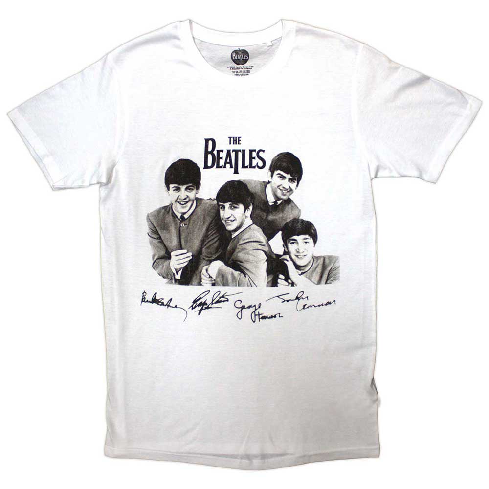 The Beatles - Mop Tops & Signatures - White