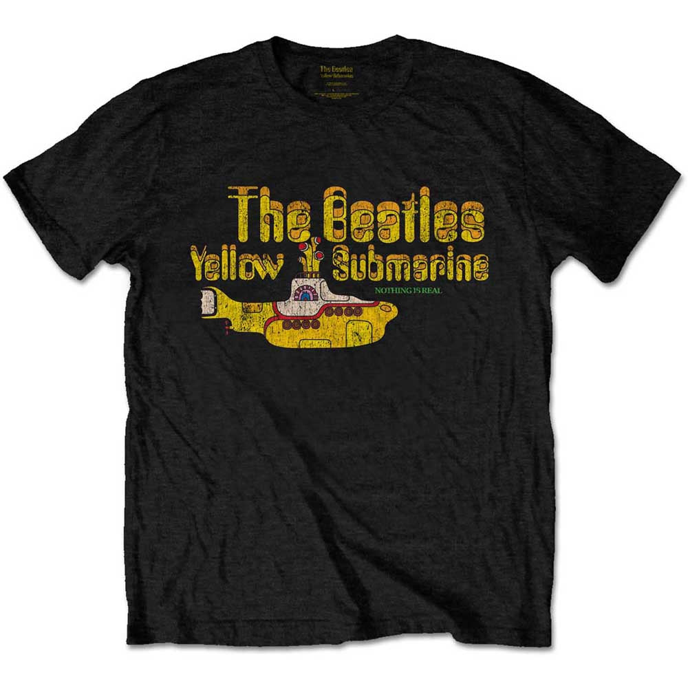 The Beatles - Nothing is Real - T-Shirt Black