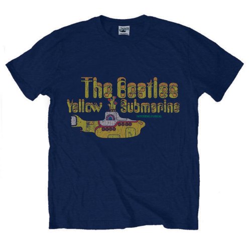 The Beatles - Nothing is Real - T-Shirt Blue