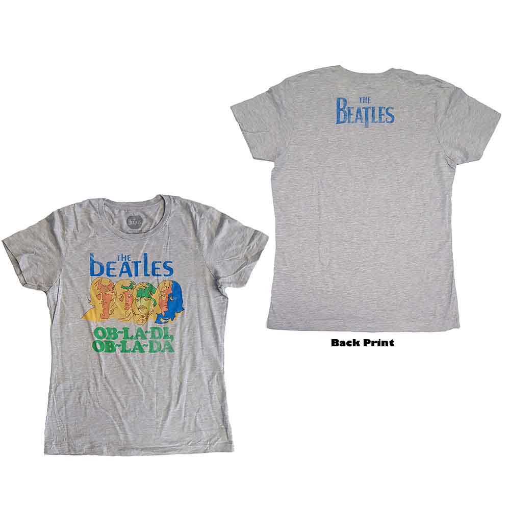 The Beatles - Ob-La-Di - T-Shirt Grey