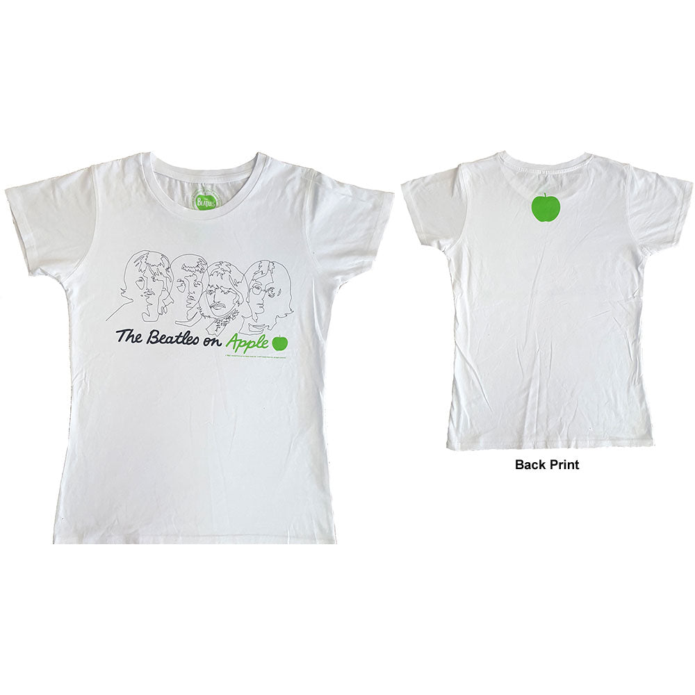 The Beatles - On Apple - T-Shirt White