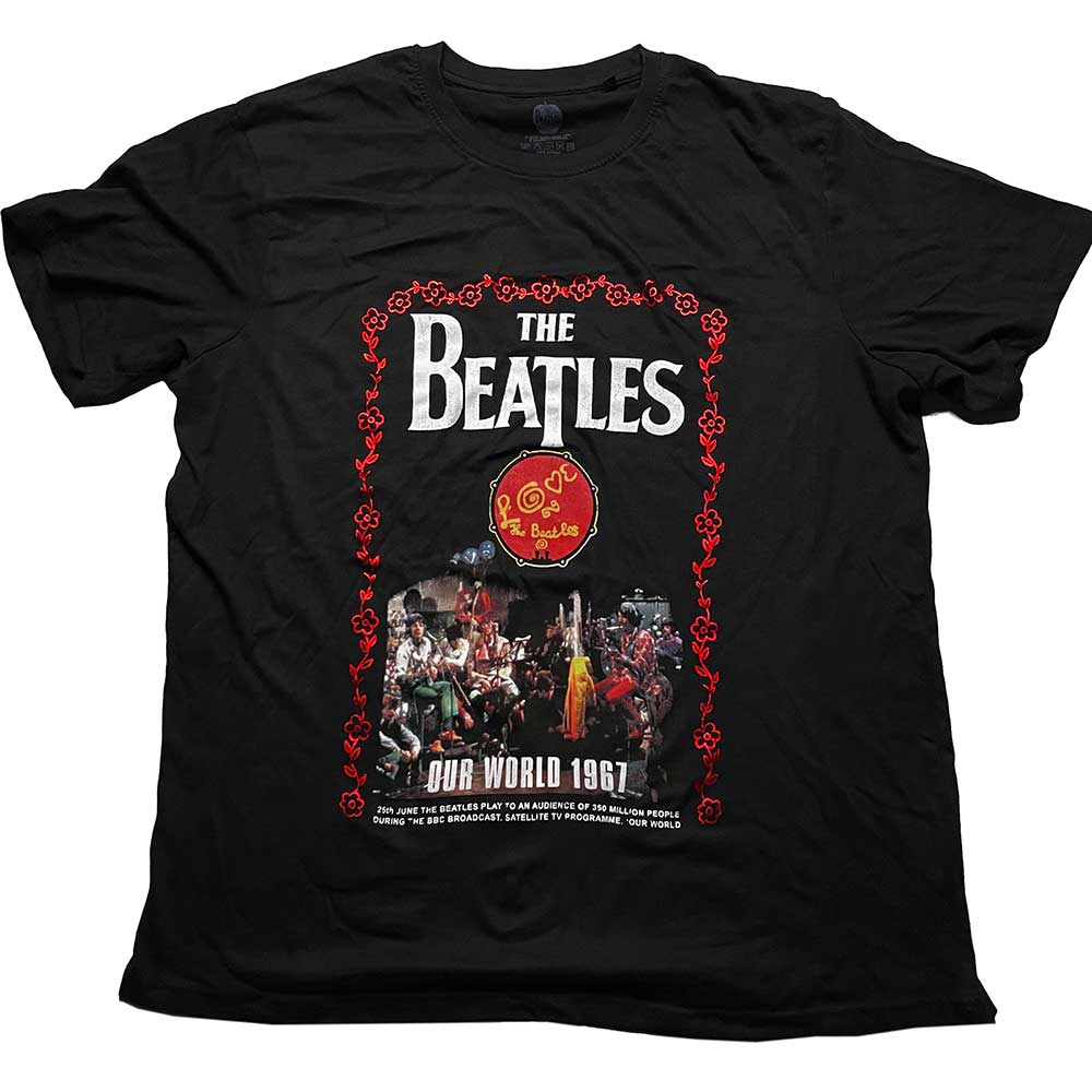 The Beatles - Our World 1967 - T-Shirt Black