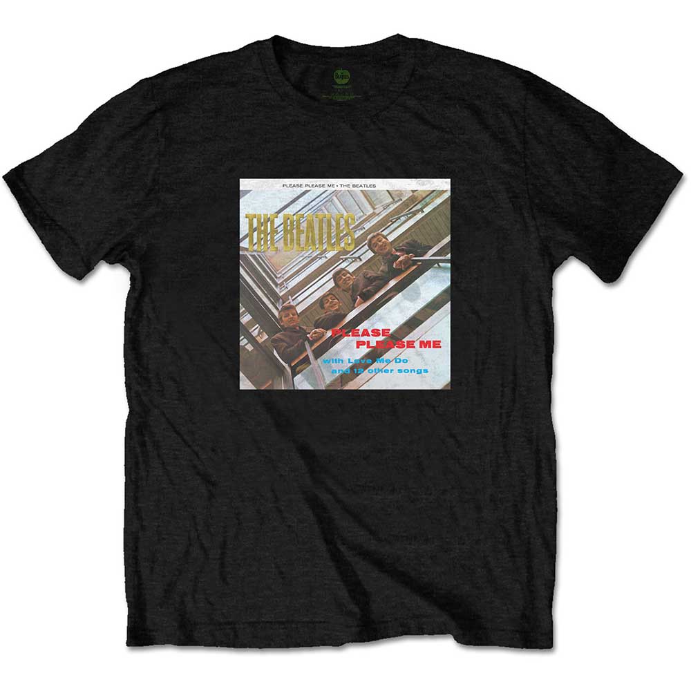 The Beatles - Please Please Me Gold - T-Shirt Black