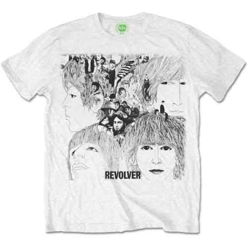 The Beatles - Revolver Album Cover - T-Shirt White