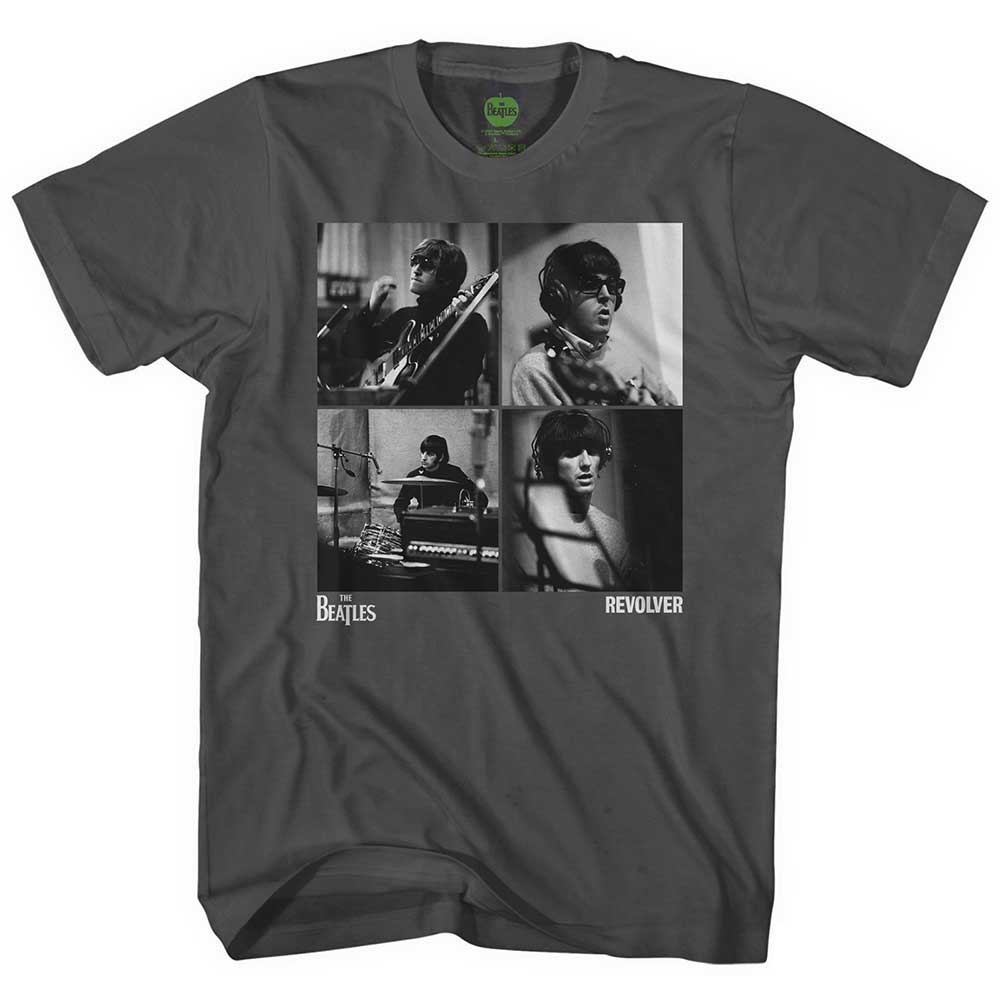 The Beatles - Revolver Studio Shots - T-Shirt Grey