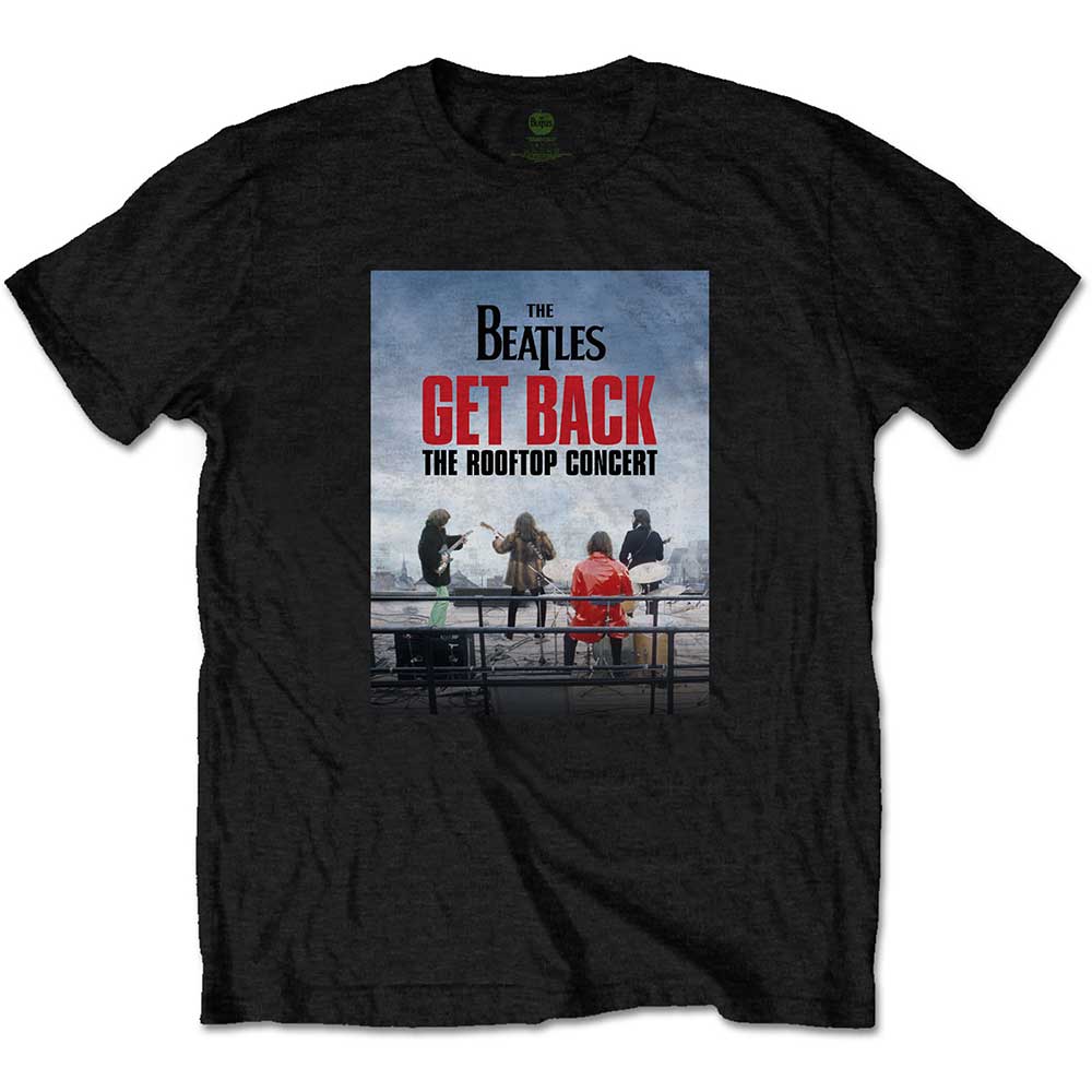 The Beatles - Rooftop Concert - T-Shirt Black