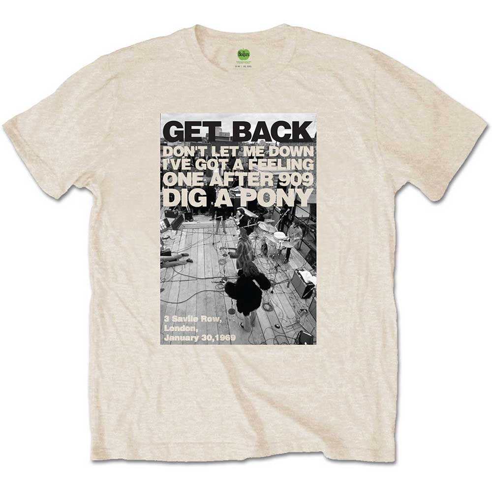 The Beatles - Rooftop Shot - T-Shirt Neutral