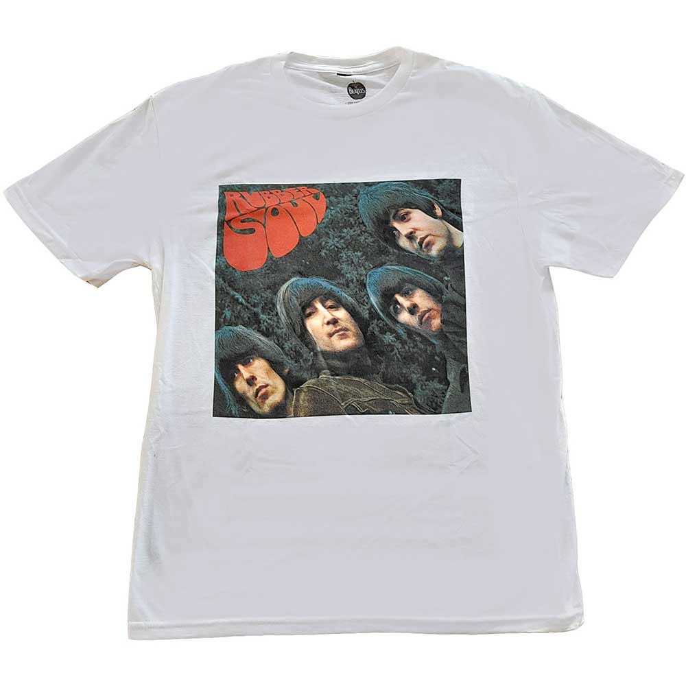 The Beatles - Rubber Soul Album Cover - T-Shirt White