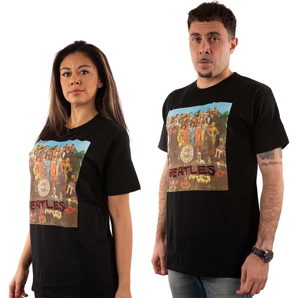 The Beatles - Sgt Pepper - T-Shirt Black