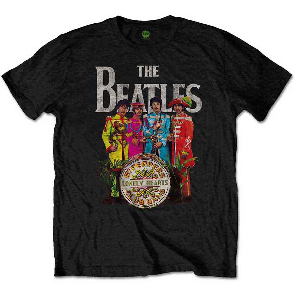 The Beatles - Sgt Pepper - T-Shirt Black