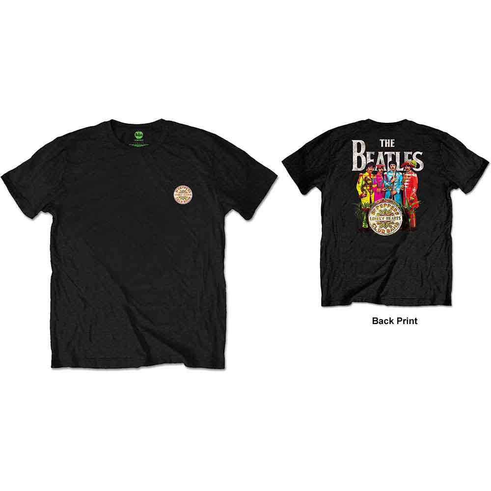 The Beatles - Sgt Pepper - T-Shirt Black