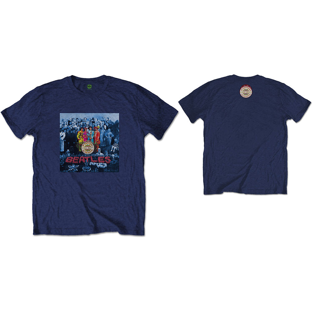 The Beatles - Sgt Pepper Blue - T-Shirt Blue