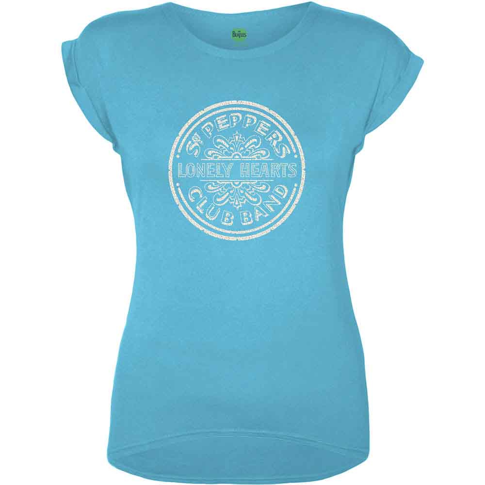 The Beatles - Sgt Pepper Drum - T-Shirt Blue