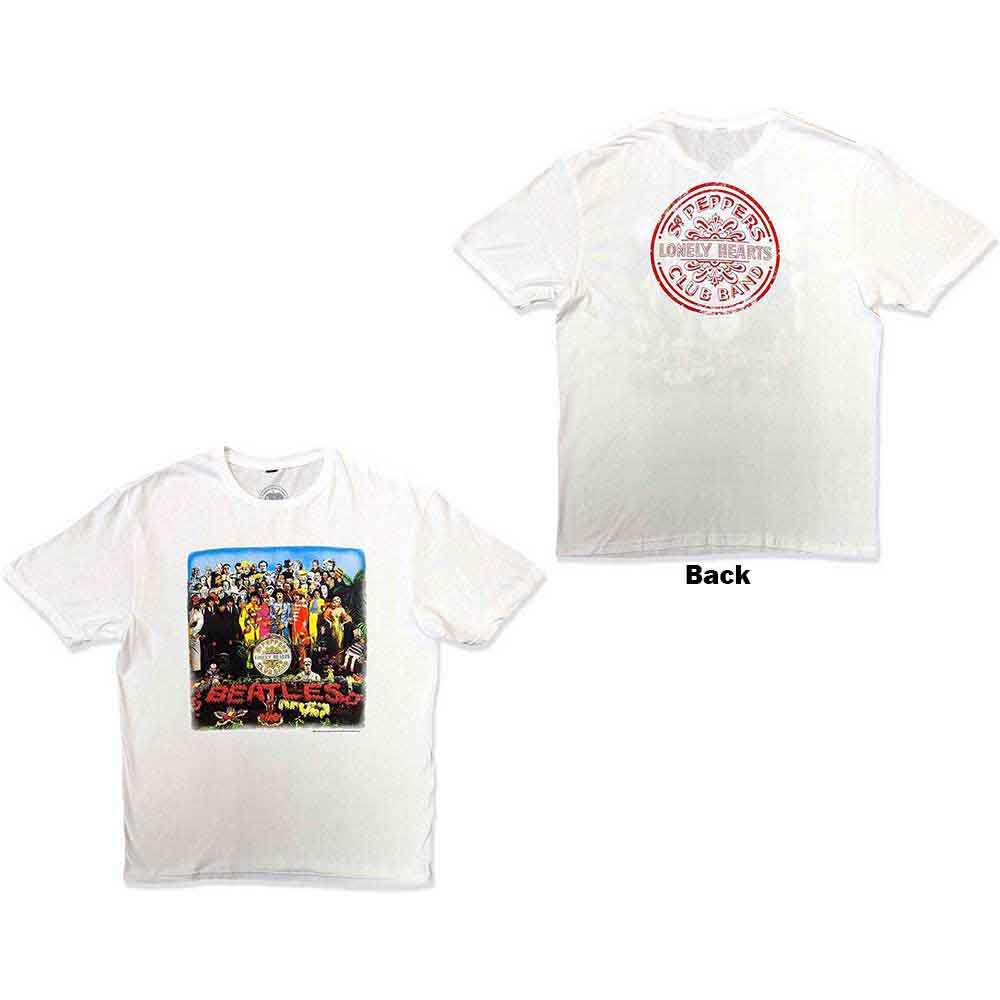 The Beatles - Sgt Pepper - T-Shirt White
