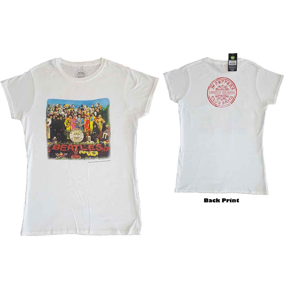 The Beatles - Sgt Pepper - T-Shirt White