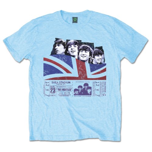 The Beatles - Shea Stadium - T-Shirt Blue