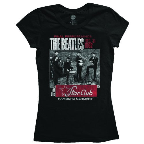 The Beatles - Star Club, Hamburg - T-Shirt Black