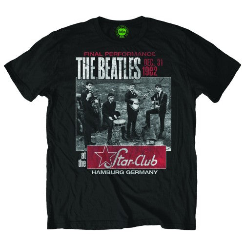 The Beatles - Star Club, Hamburg - T-Shirt Black