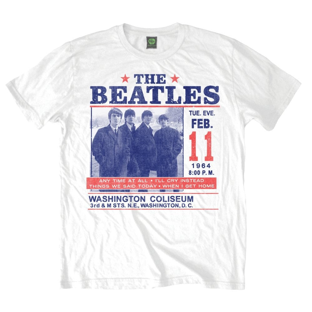 The Beatles - Washington Coliseum - T-Shirt White