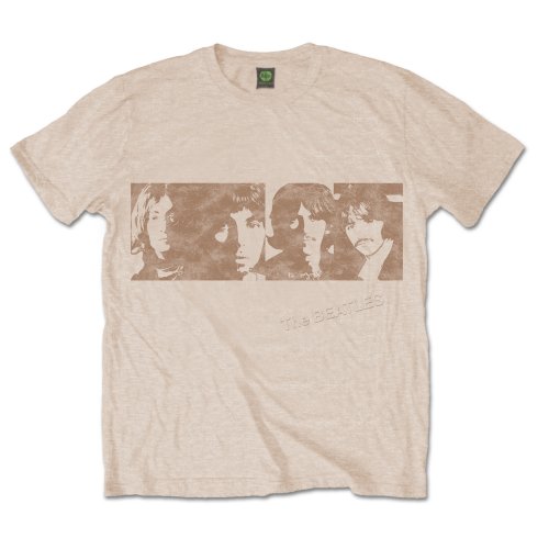 The Beatles - White Album Faces - T-Shirt Neutral