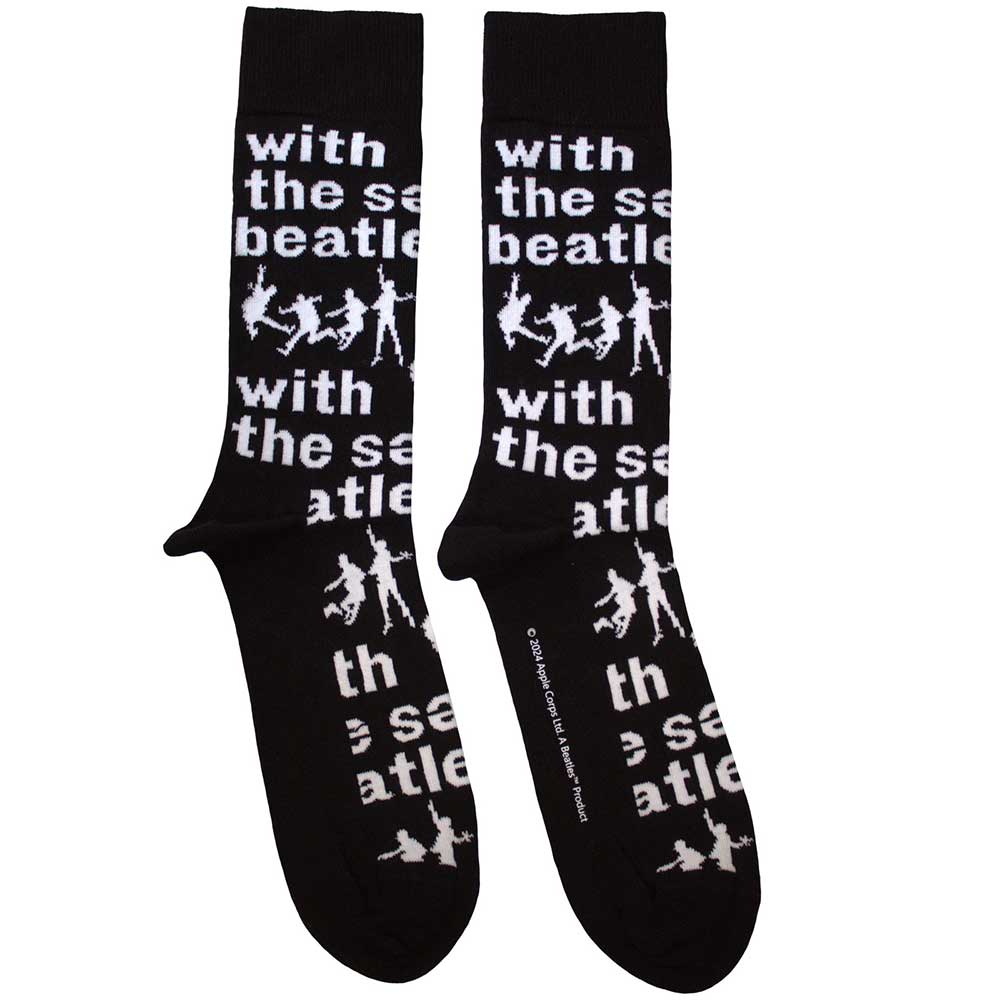 The Beatles - With The Beatles Silhouettes Repeat - Black