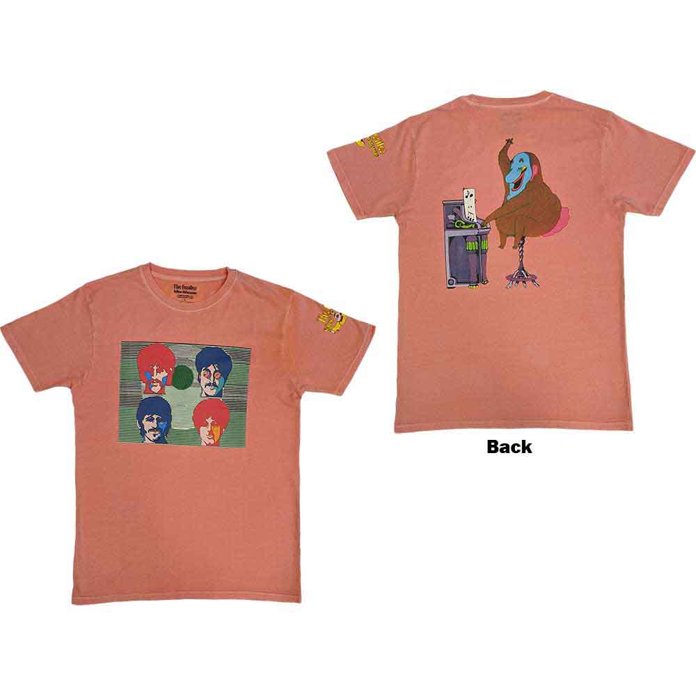 The Beatles - Yellow Submarine Magic Piano - T-Shirt Pink