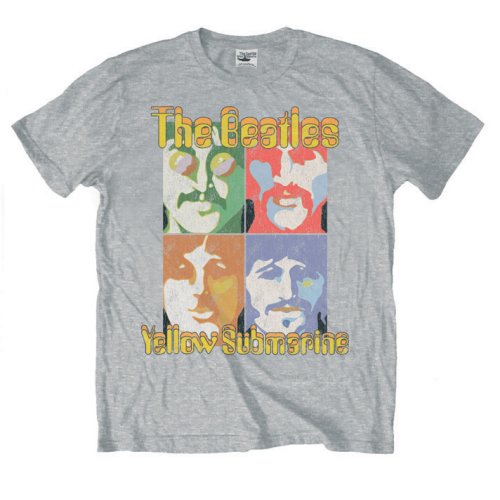 The Beatles - Yellow Submarine Sea of Science - T-Shirt Grey