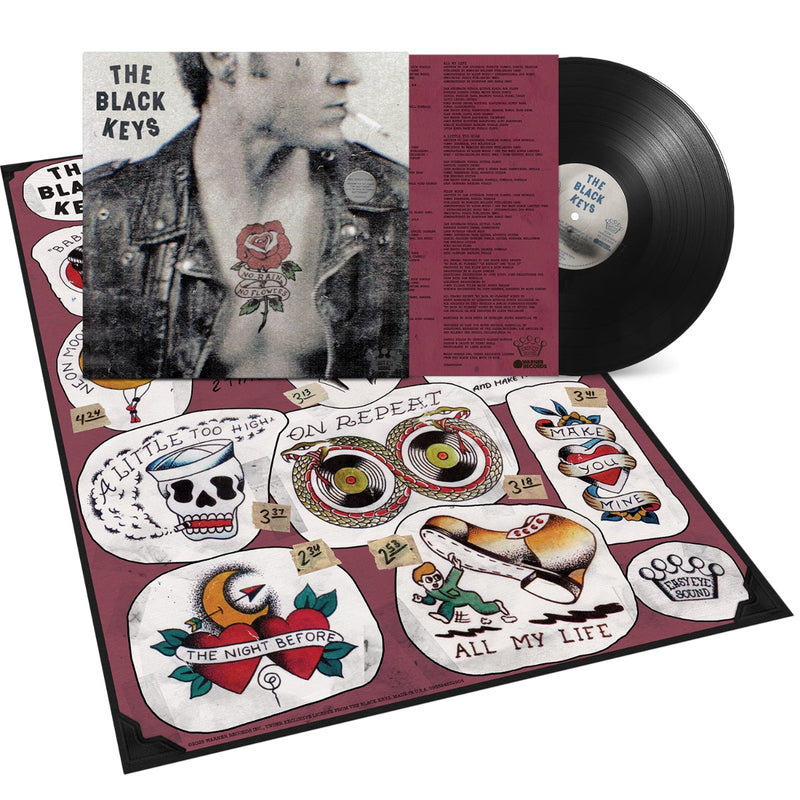 The Black Keys - No Rain, No Flowers ( Black Vinyl w/Poster) - Vinyl