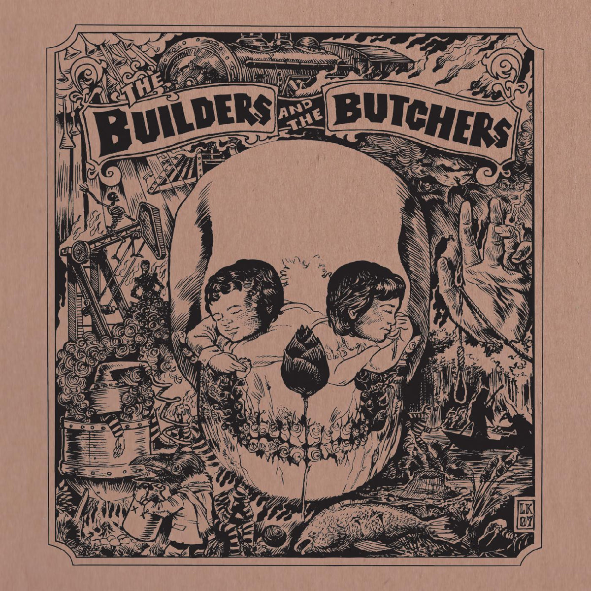 The Builders And The Butchers - The Builders And The Butchers [Silver Vinyl] - Vinyl