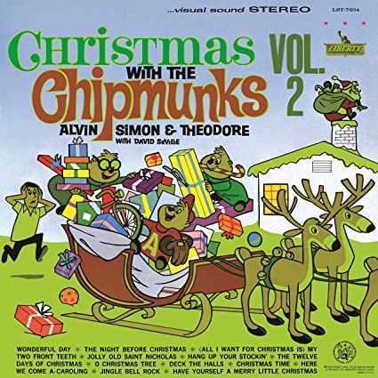The Chipmunks - Christmas With The Chipmunks Vol. 2 (White Vinyl) - Vinyl