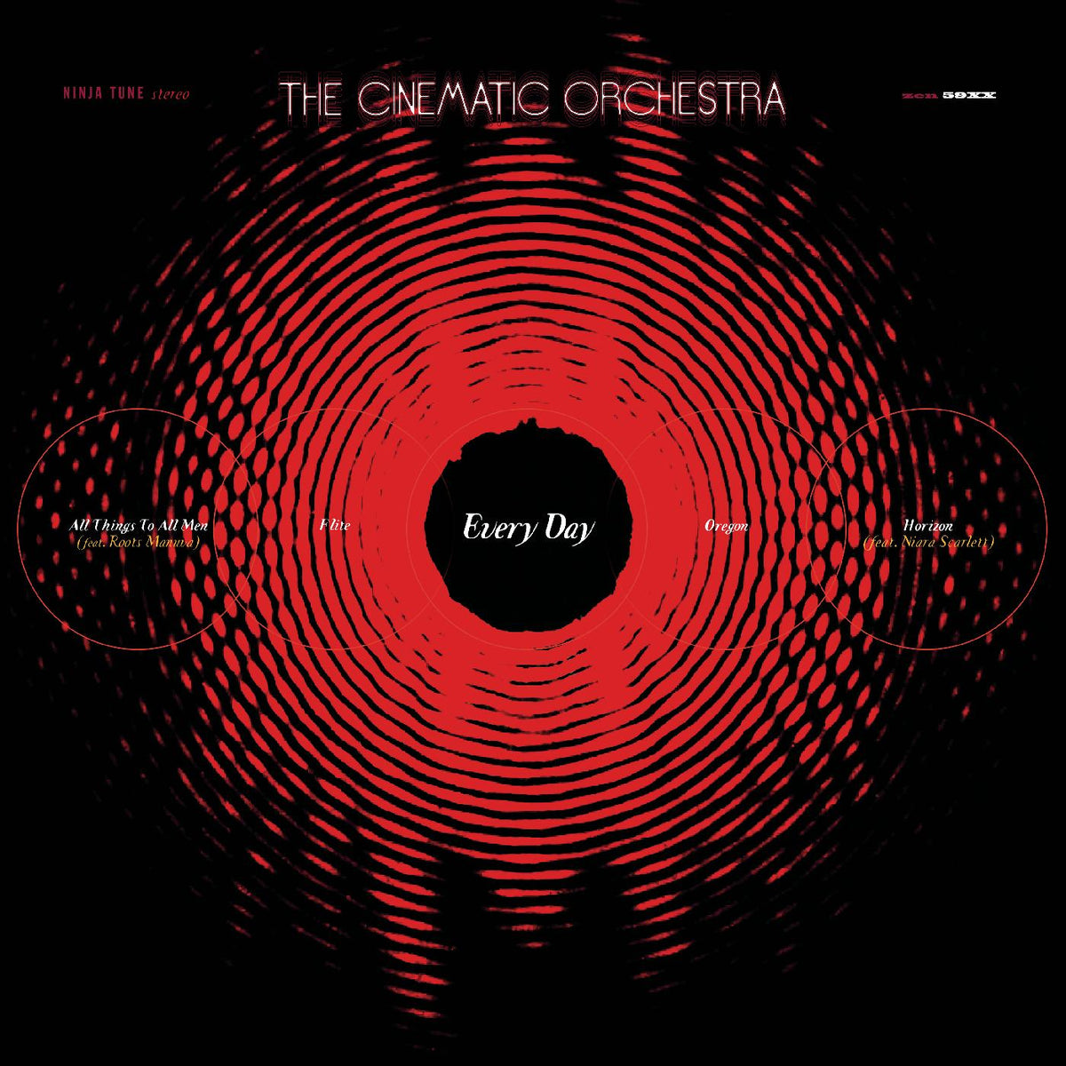 The Cinematic Orchestra - Every Day (20th Anniversary Edition) (TRANSLUCENT RED VINYL) - Vinyl