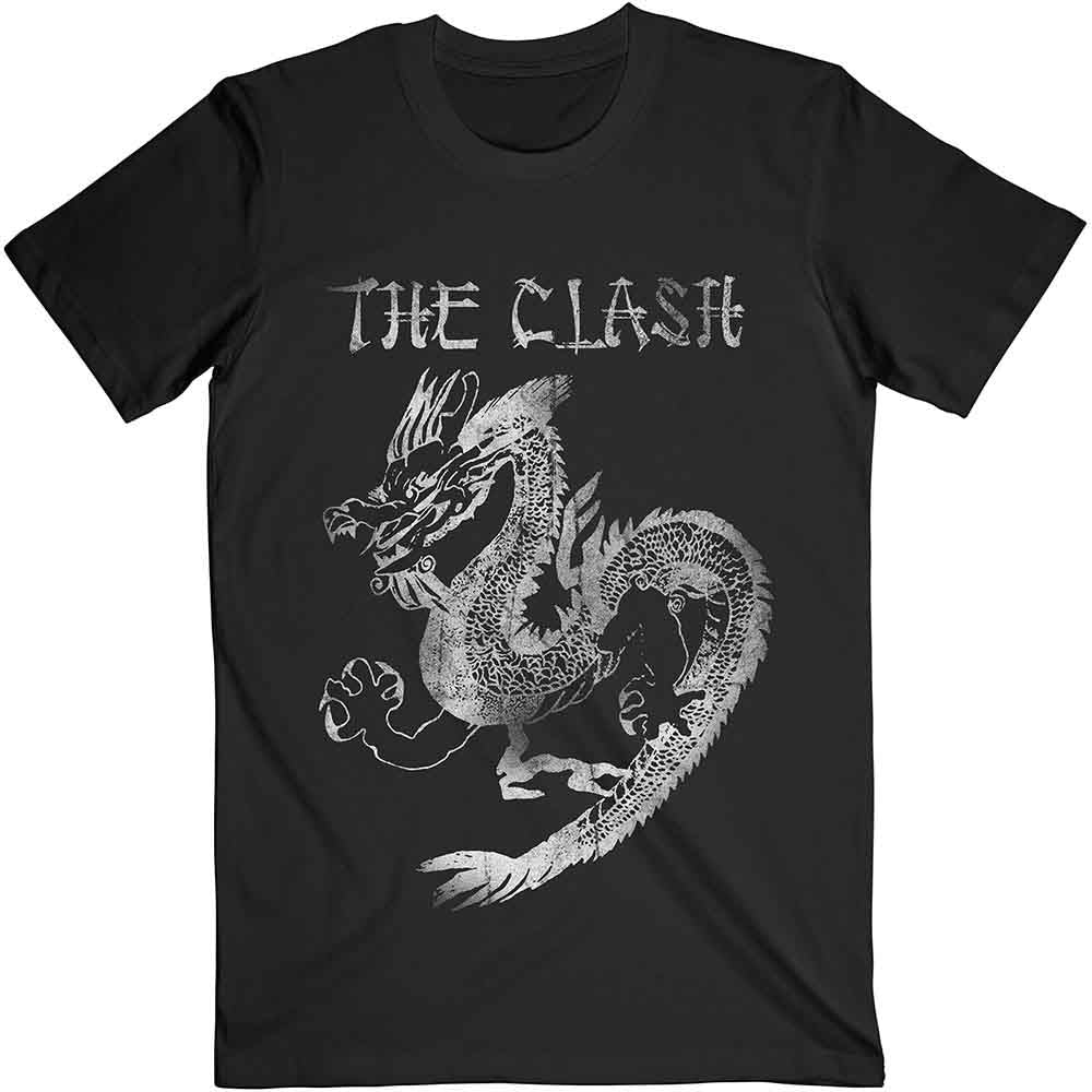 The Clash - Dragon - T-Shirt Black