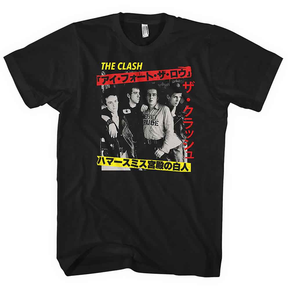 The Clash - Kanji - T-Shirt Black