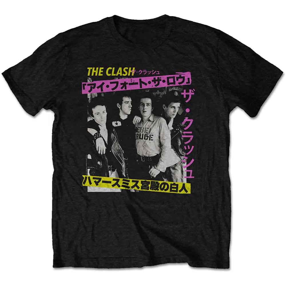 The Clash - London Calling Japan Photo - T-Shirt Black
