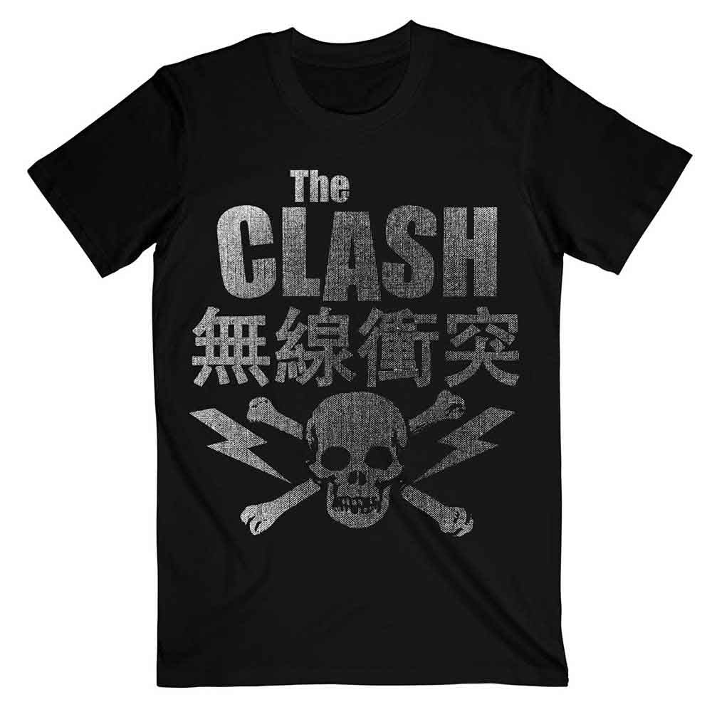 The Clash - Skull & Crossbones - T-Shirt Black