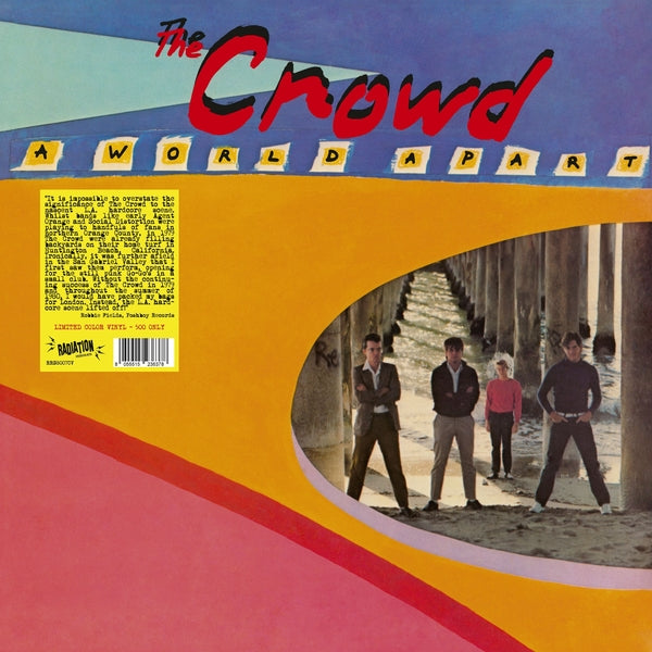 The Crowd - A World Apart (Color Vinyl) - Vinyl