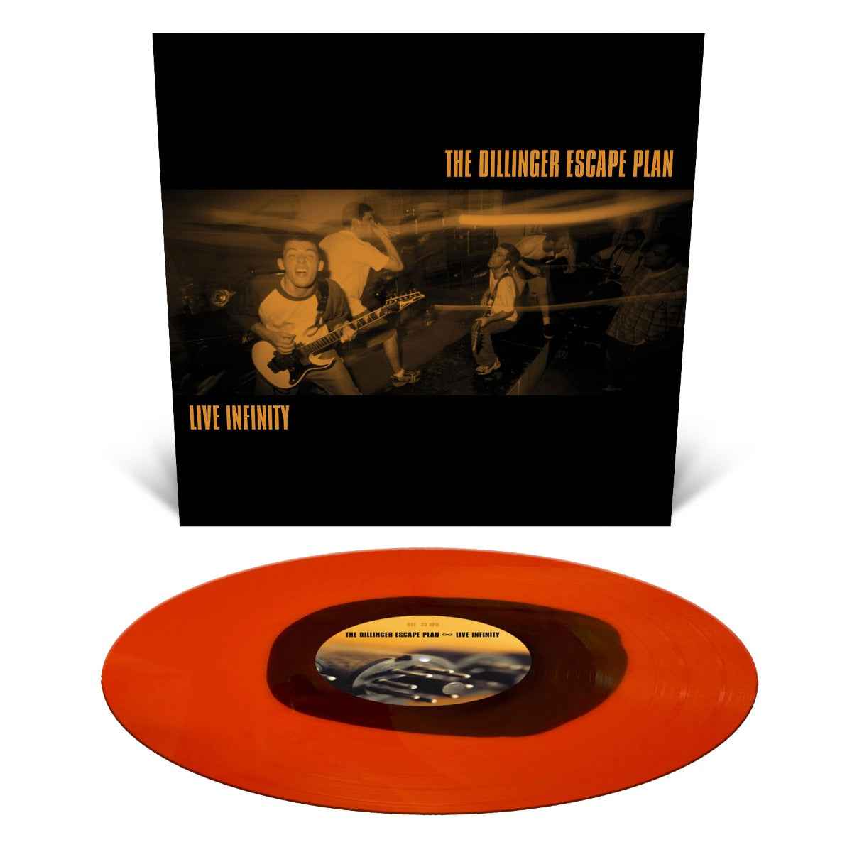 The Dillinger Escape Plan - Live Infinity (Black/Orange Krush Vinyl) - Vinyl