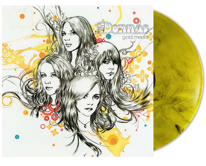The Donnas - Gold Medal (Limited Edition, Gold Smoke Colored Vinyl, Gold, Poster) - Vinyl